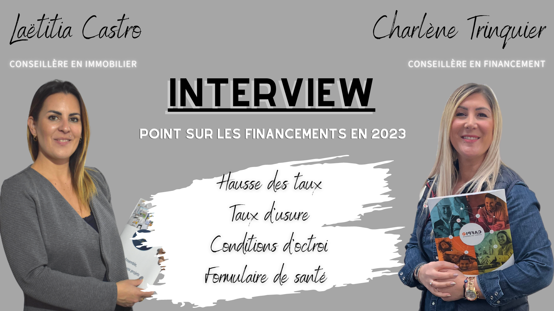 INTERVIEW CHARLENE TRINQUIER CAFPI - Point sur les dossiers de financement en ce début d’année 2023